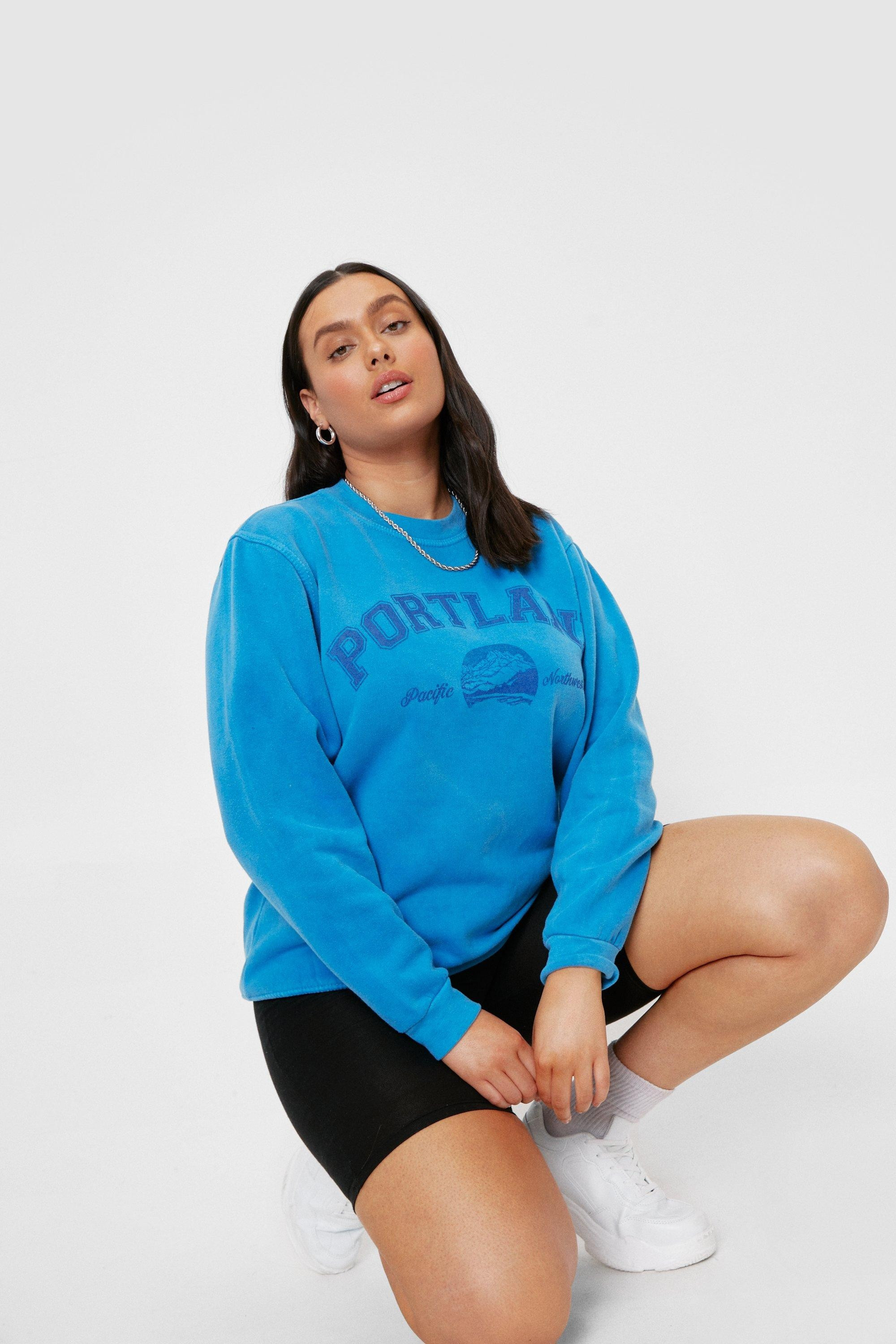 Plus Size Portland Graphic Sweatshirt | Nasty Gal (US)