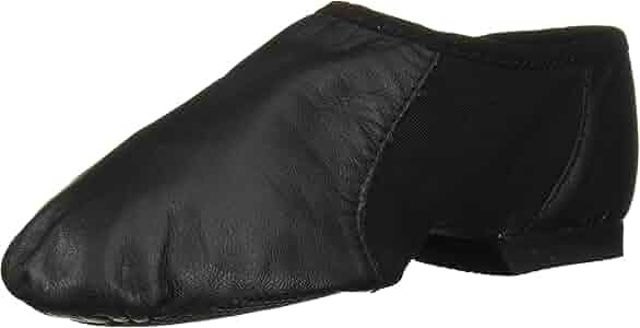 Bloch Dance Girl's Neo-Flex Leather and Neoprene Slip On Split Sole Jazz Shoe | Amazon (US)