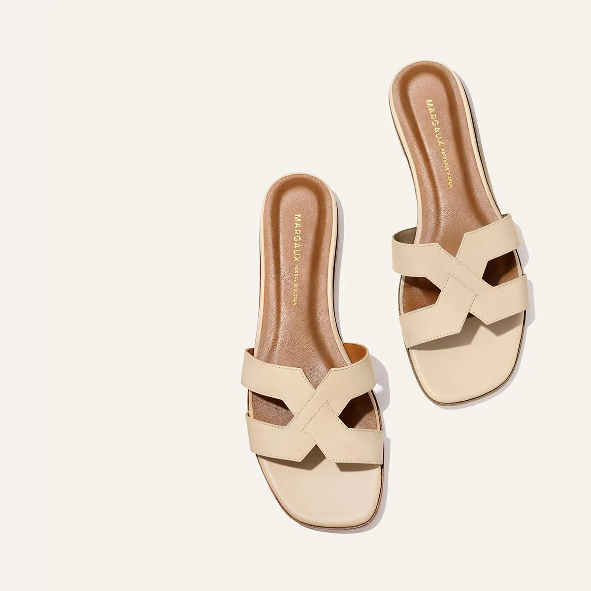 The MX Sandal - Latte Calf | Margaux