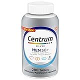 Amazon.com: Centrum Silver Men's 50+ Multivitamin with Vitamin D3, B-Vitamins, Zinc for Memory an... | Amazon (US)