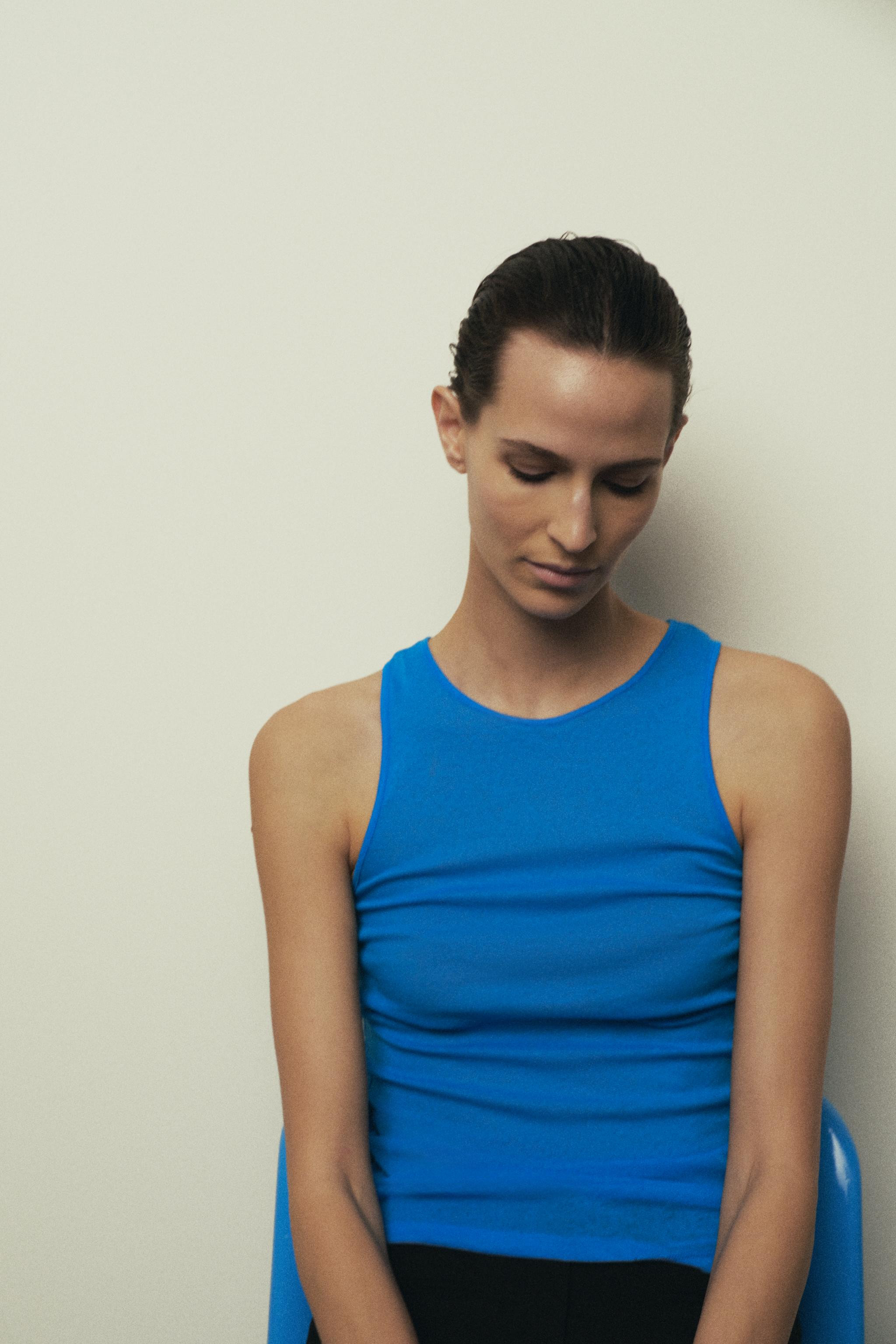 SUPIMA® SLEEVELESS T-SHIRT | Zara US