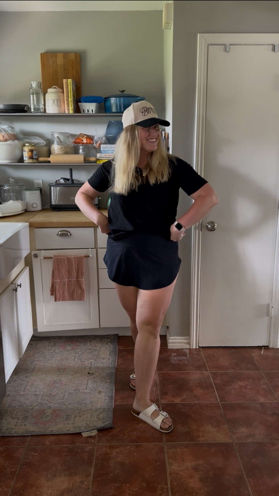 The postpartum mom outfit you need for this summer.

Wearing a M in the skort since I owned it before I was pregnant but right now a L would probably fit better.

#LTKSeasonal #LTKBump #LTKBaby