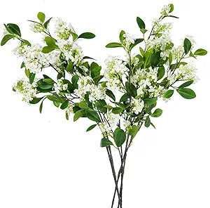 Melorca&Guilla Artificial Plants,6PCS 32" Green Faux Branches for Vase Faux Greenery Stems,Artifi... | Amazon (US)