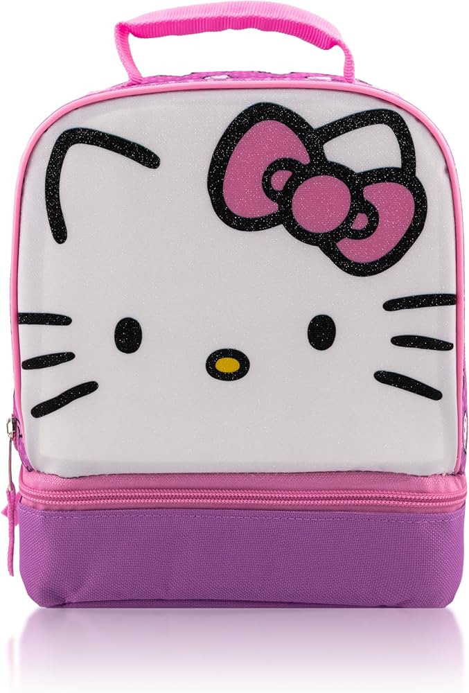 Fast Forward Sanrio Hello Kitty Lunch Box for Kids | Insulated Lunch Bag Lunch Box for Girls, Boy... | Amazon (US)
