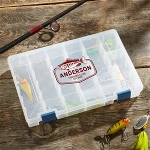 Fishing Club Personalized Plano Tackle Fishing Box | Personalization Mall