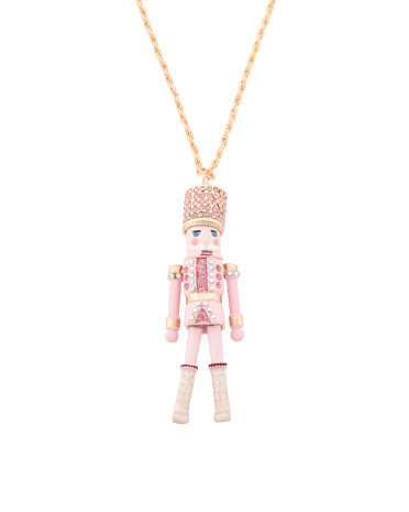 Nutcracker Long Pendant Necklace | TJ Maxx