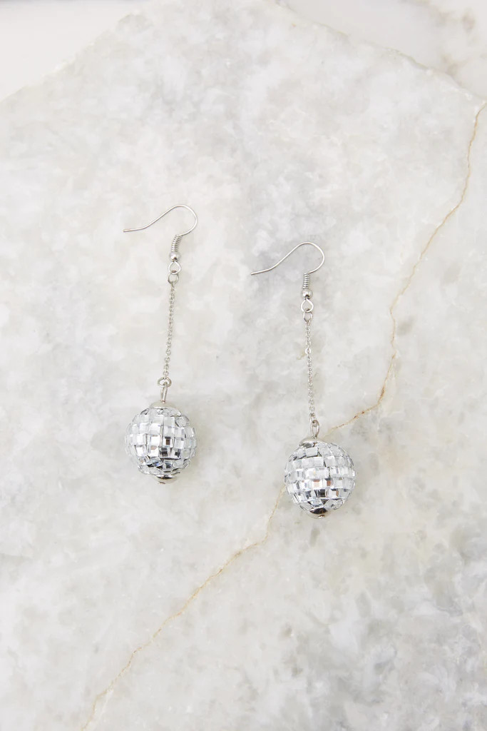 New Dance Craze Silver Earrings | Red Dress 