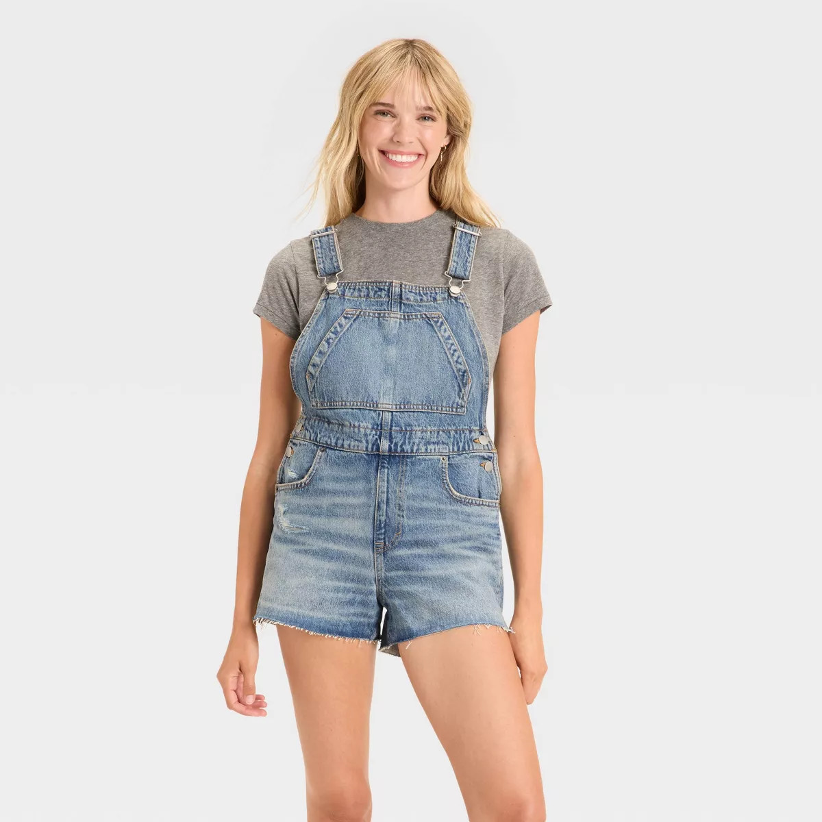 Women's Denim Shortalls - Universal Thread™ | Target