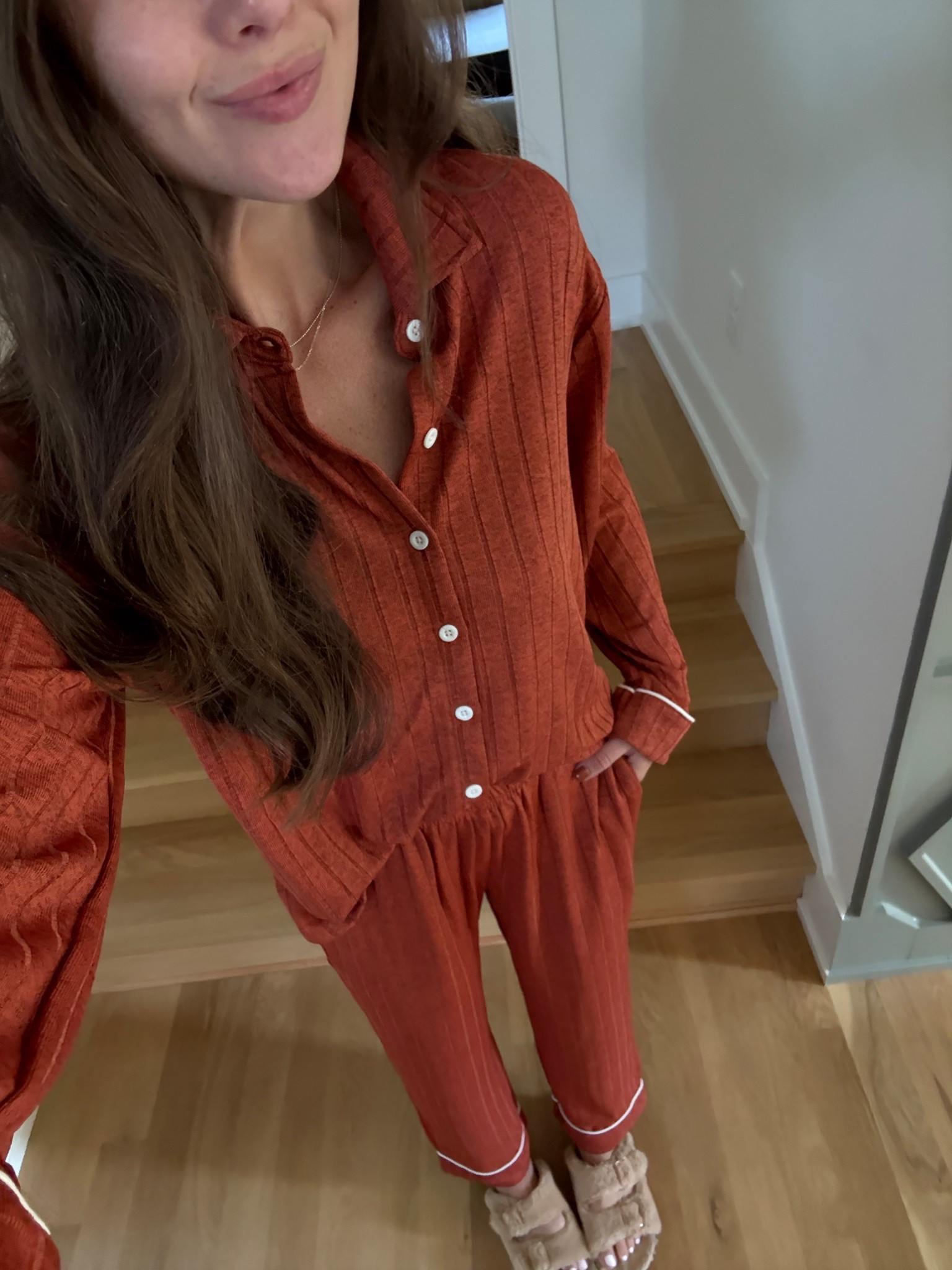 These PJs are so comfortable and the perfect color for fall!
Amazon, comfy PJs, comfy loungewear, Amazon style

#LTKFindsUnder50 #LTKFindsUnder100 #LTKStyleTip