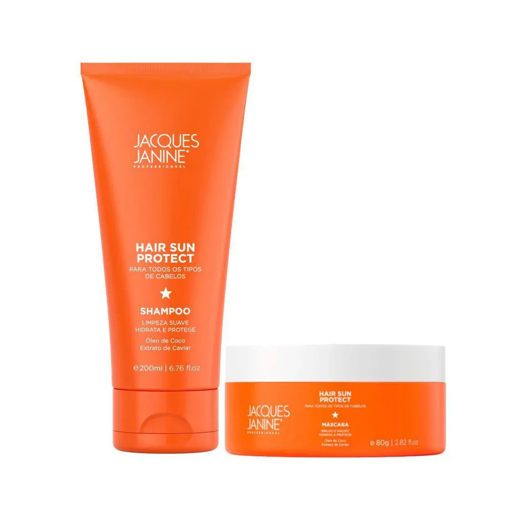 Kit Jacques Janine Hair Sun Shampoo E Máscara | DrogaRaia (BR)