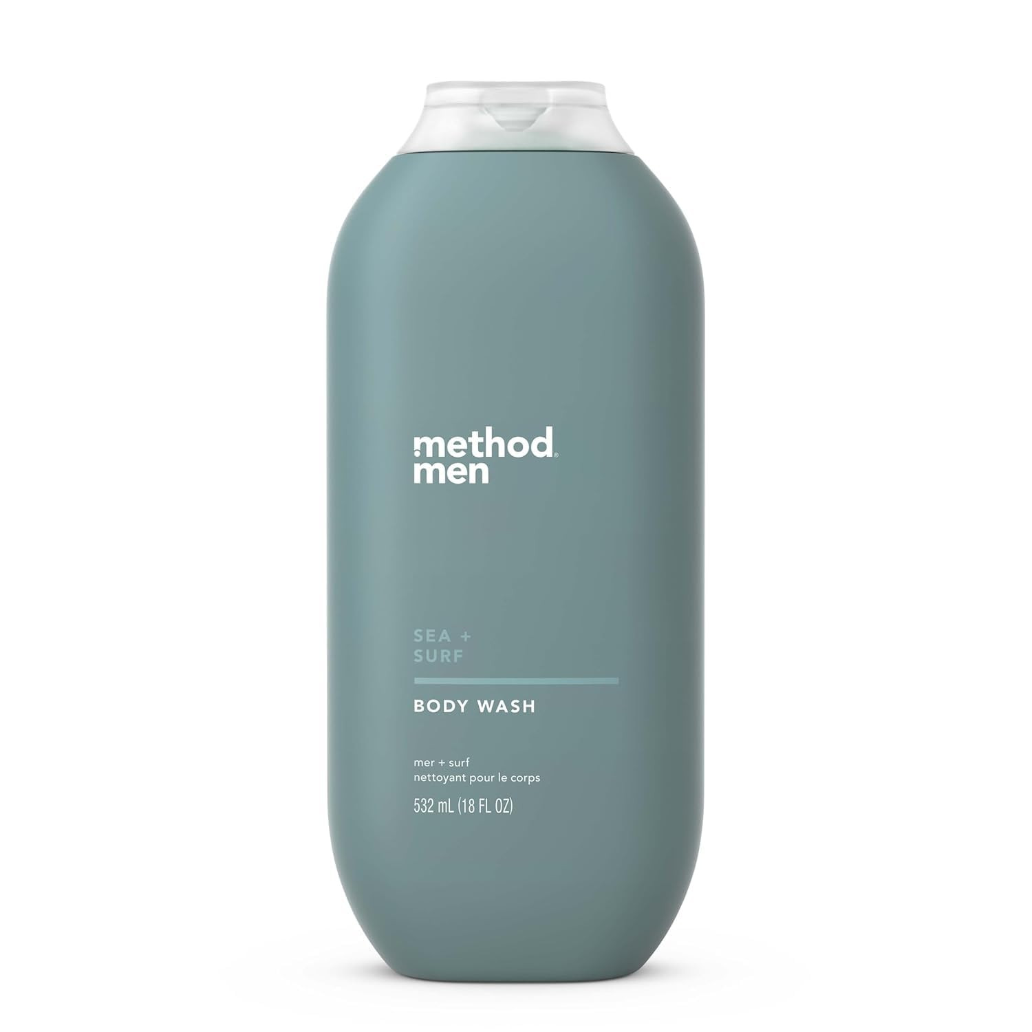 Method Men Body Wash, Sea + Surf, Paraben and Phthalate Free, 18 fl oz (Pack of 1) | Amazon (US)