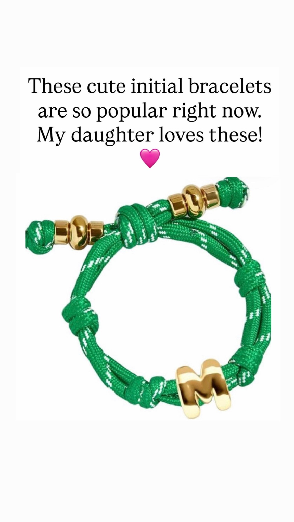 These rope bracelets are the best 🩷

#LTKootd