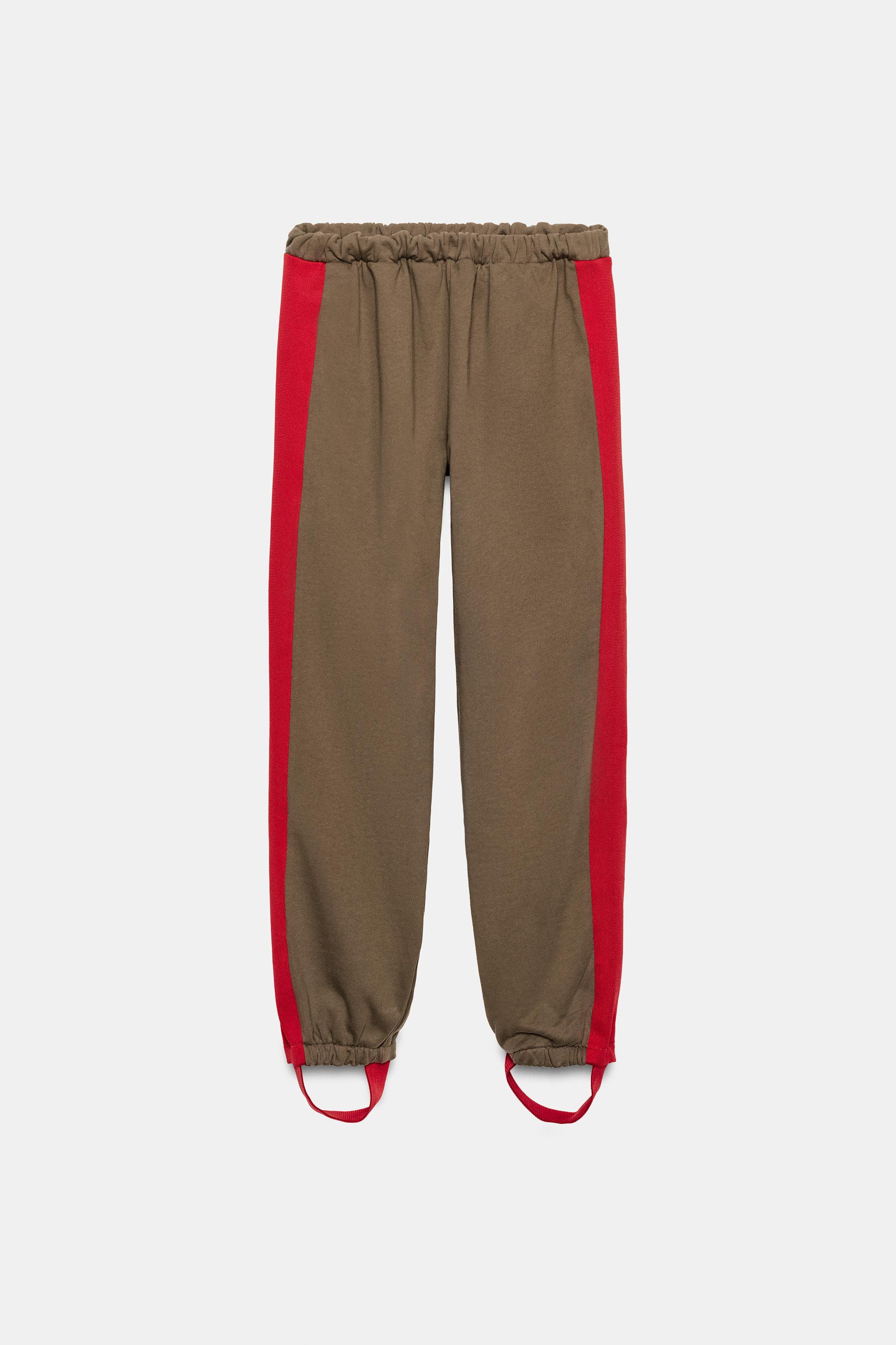 STIRRUP SIDE-STRIPE TROUSERS | Zara US