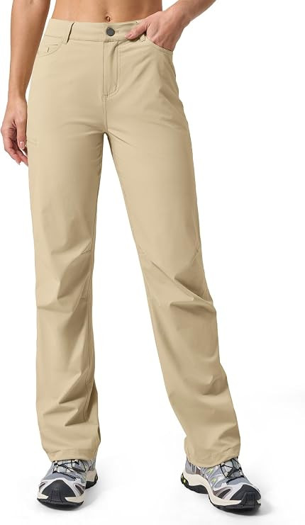 Willit Womens Hiking Pants Quick Dry Lightweight Stretch Travel Pants with Pockets UPF 50+ Water-... | Amazon (US)