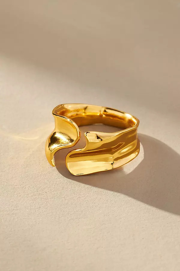 Aureum Collective Faye Open-Band Ring | Anthropologie (US)