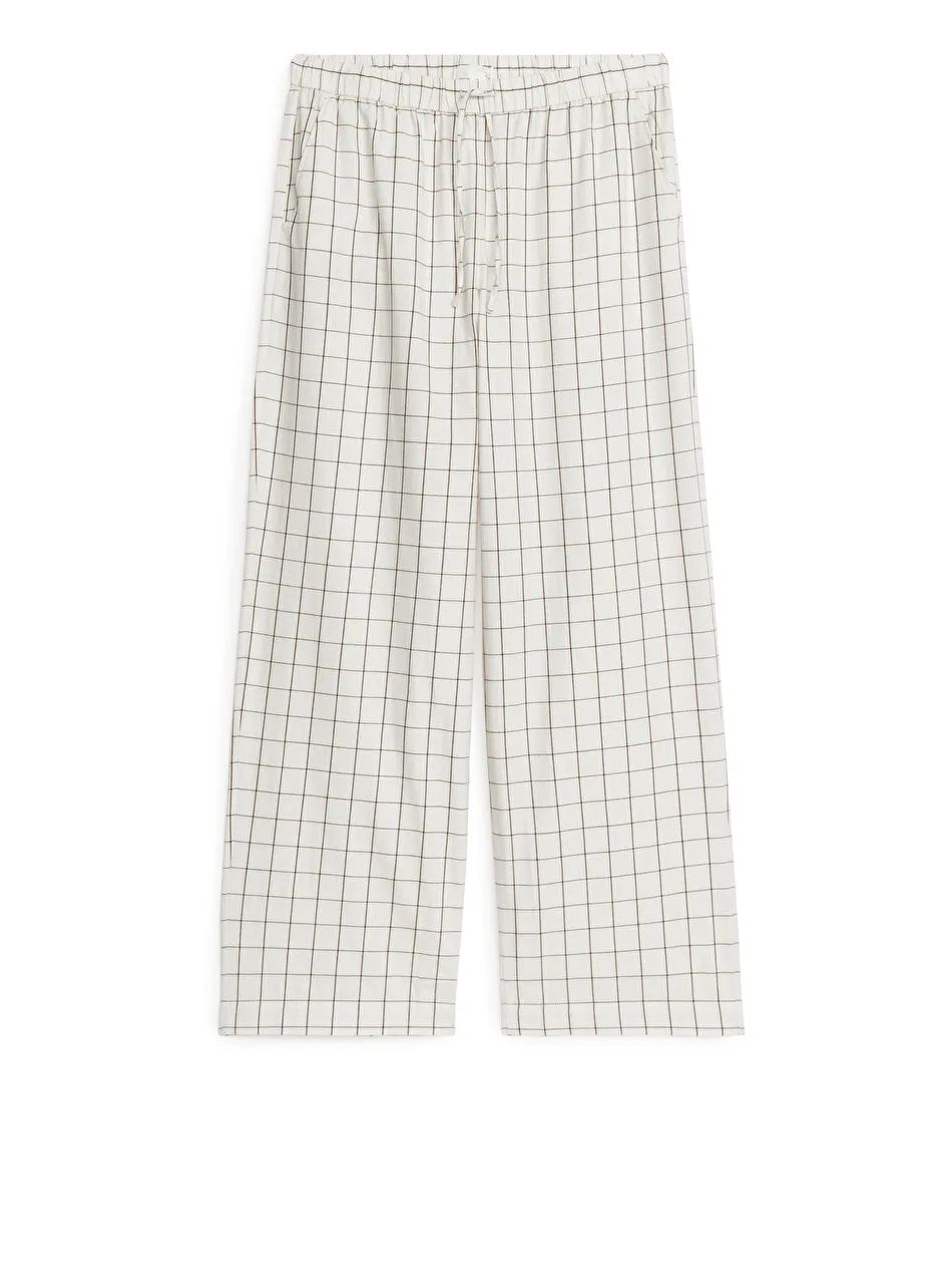 Flannel Pyjama Trousers | ARKET (US&UK)