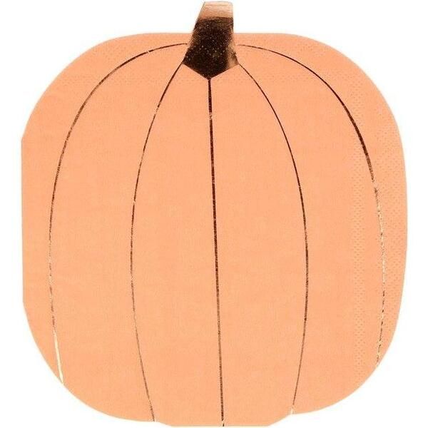 Pastel Halloween Pumpkin Napkins | Maisonette