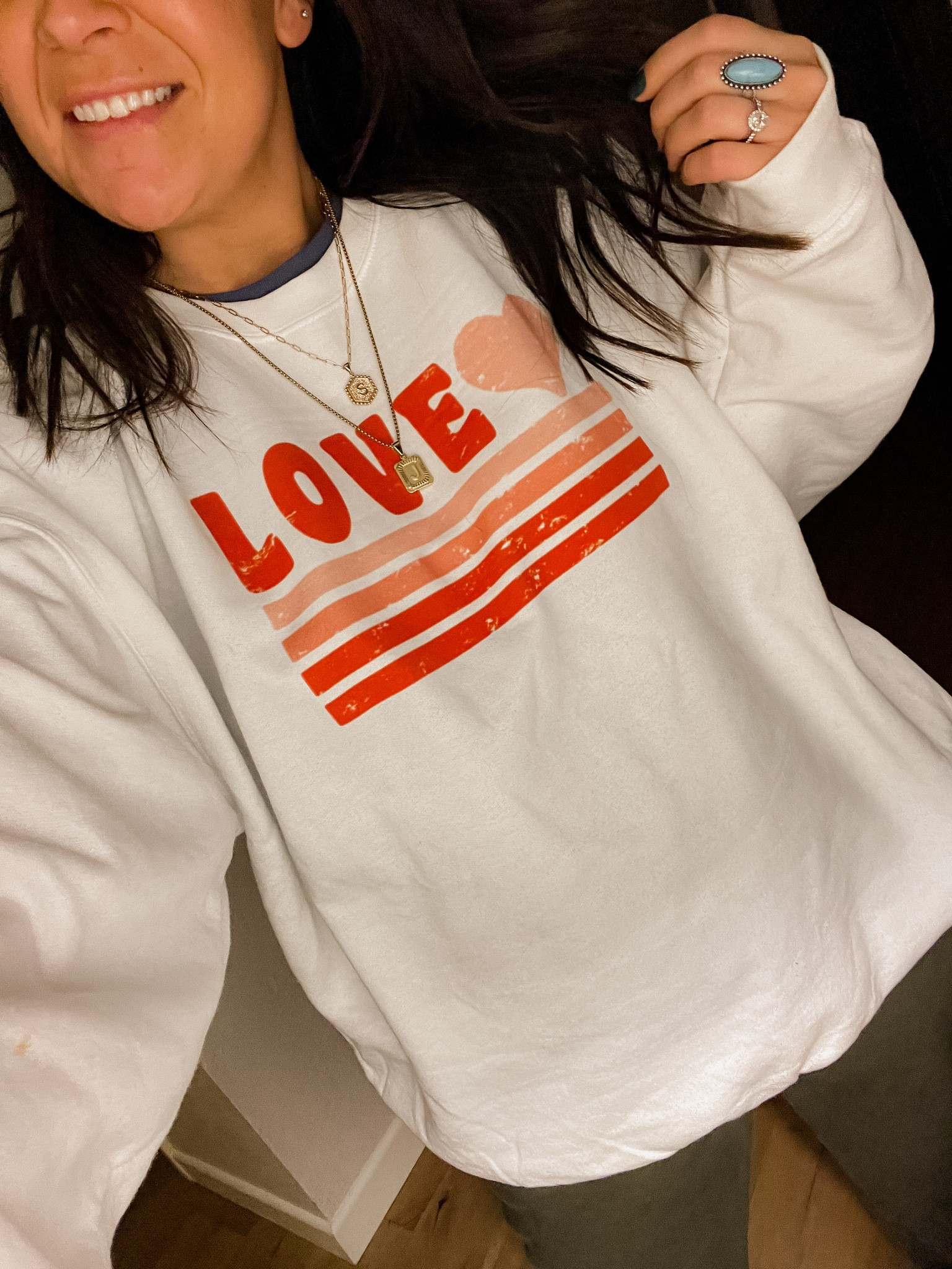 Valentines sweatshirt 
Code: BWC20 at Pink Lily


#LTKunder50 #LTKSeasonal #LTKstyletip