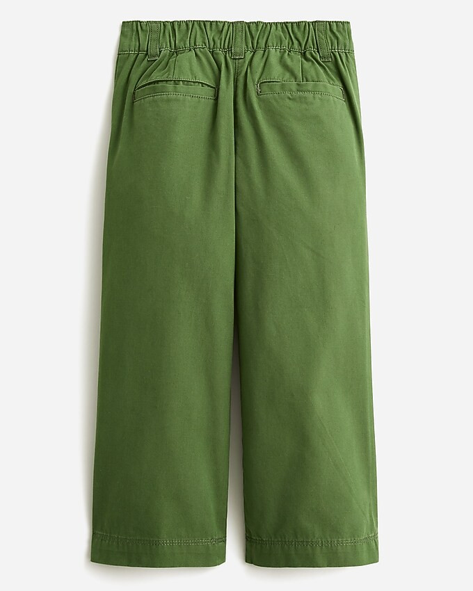 Girls' pleated chino pant | J. Crew US