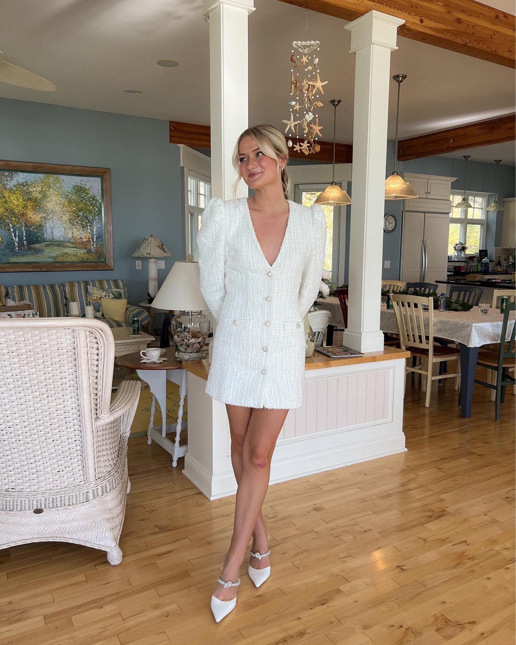 bridal shower outfit! 🤍💍

#LTKwedding #LTKshoecrush #LTKstyletip