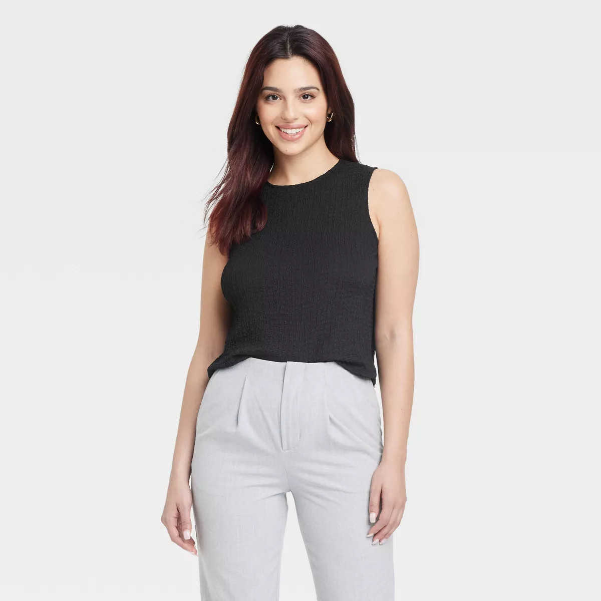 Women's Textured Tank Top - A New Day™ | Target