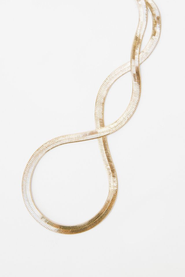 Statement Snake Chain Necklace | Urban Outfitters (US and RoW)