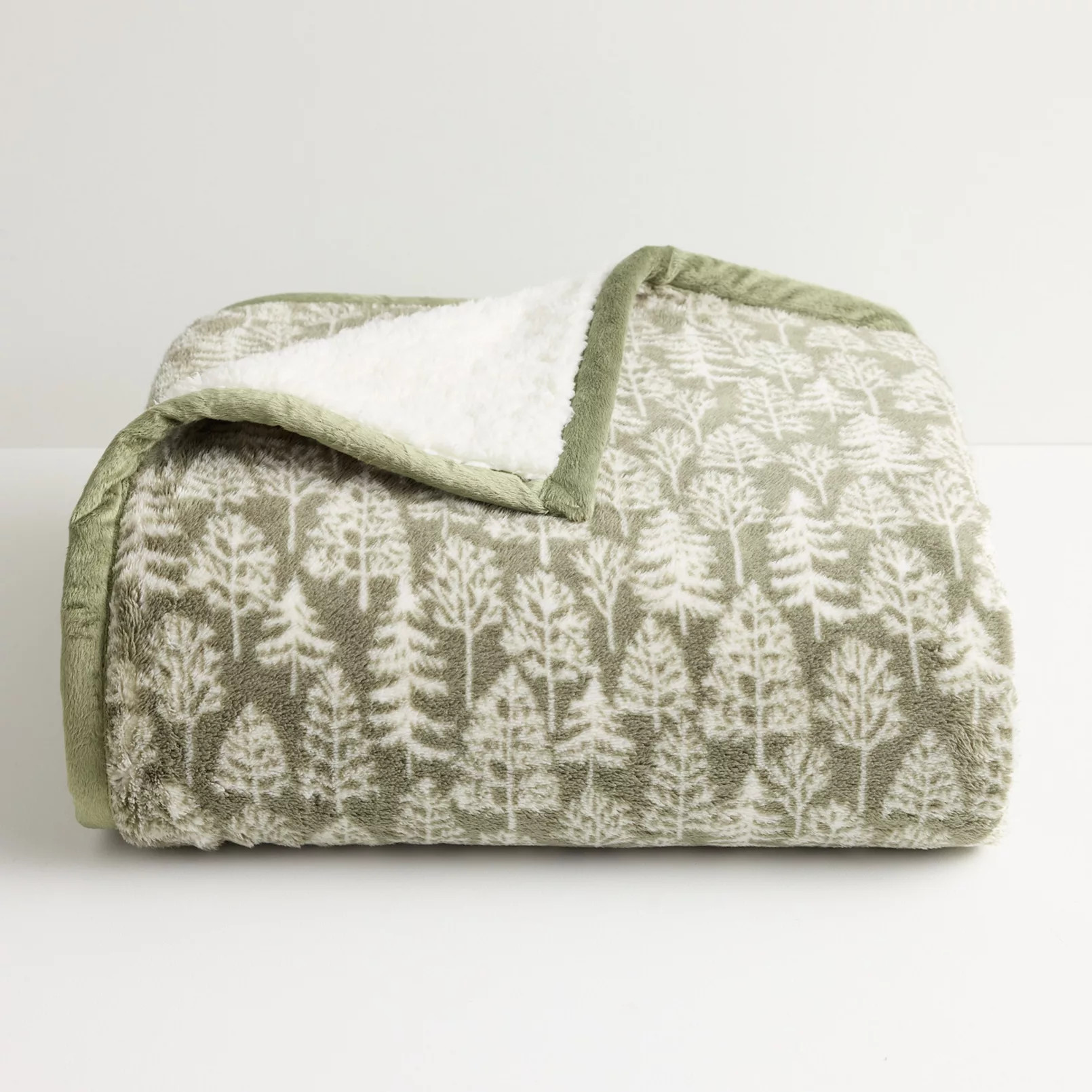 Cuddl Duds® Printed Sherpa Throw Blanket | Kohl's