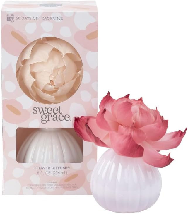 Bridgewater Candle Flower Reed Diffuser Fragranced Decorative Room Freshener-Sweet Grace | Amazon (US)