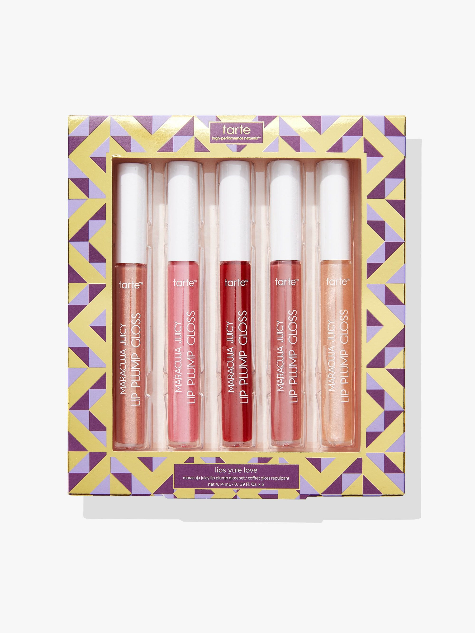 maracuja juicy lip plump gloss 5 piece set | tarte cosmetics (Global)