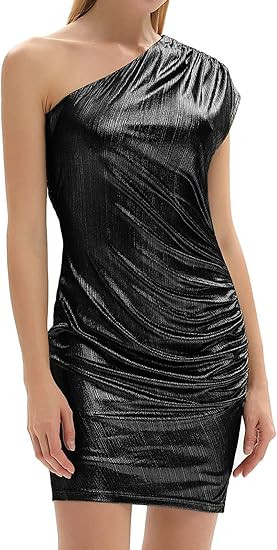 GRACE KARIN Womens Off Shoulder Ruched Bodycon Cocktail Dress Party Wedding | Amazon (US)