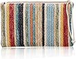 Abuyall Straw Clutch Bag Summer Beach Stripe Purse Women Woven Zipper Wristlet Wallets | Amazon (US)