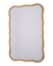24x36 Rectangle Scalloped Mirror | Pillows & Decor | Marshalls | Marshalls