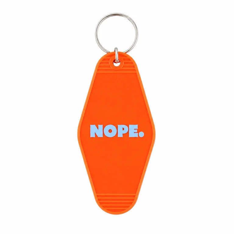 U Style Hotel Keychain, Nope, 1.77in x 0.2in x 3.5in | Walmart (US)
