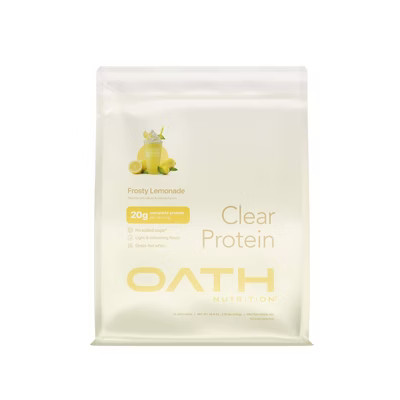 Oath Nutrition Clear Whey Protein Powder - Frosty Lemonade - 18 Servings | Target