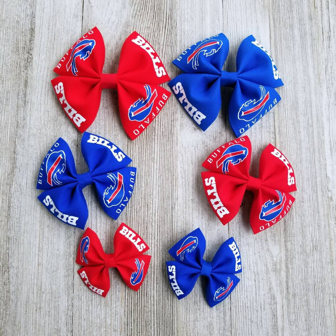 Buffalo Bills Hair Bow Bills Headband Bills Red Bow Bills - Etsy | Etsy (US)