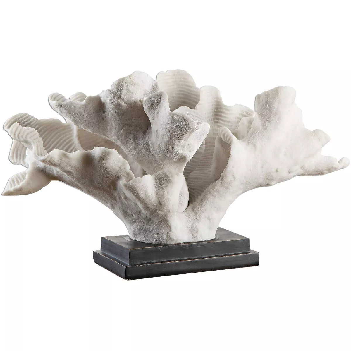 Uttermost White Blade 20" Wide Coral Sculpture | Target