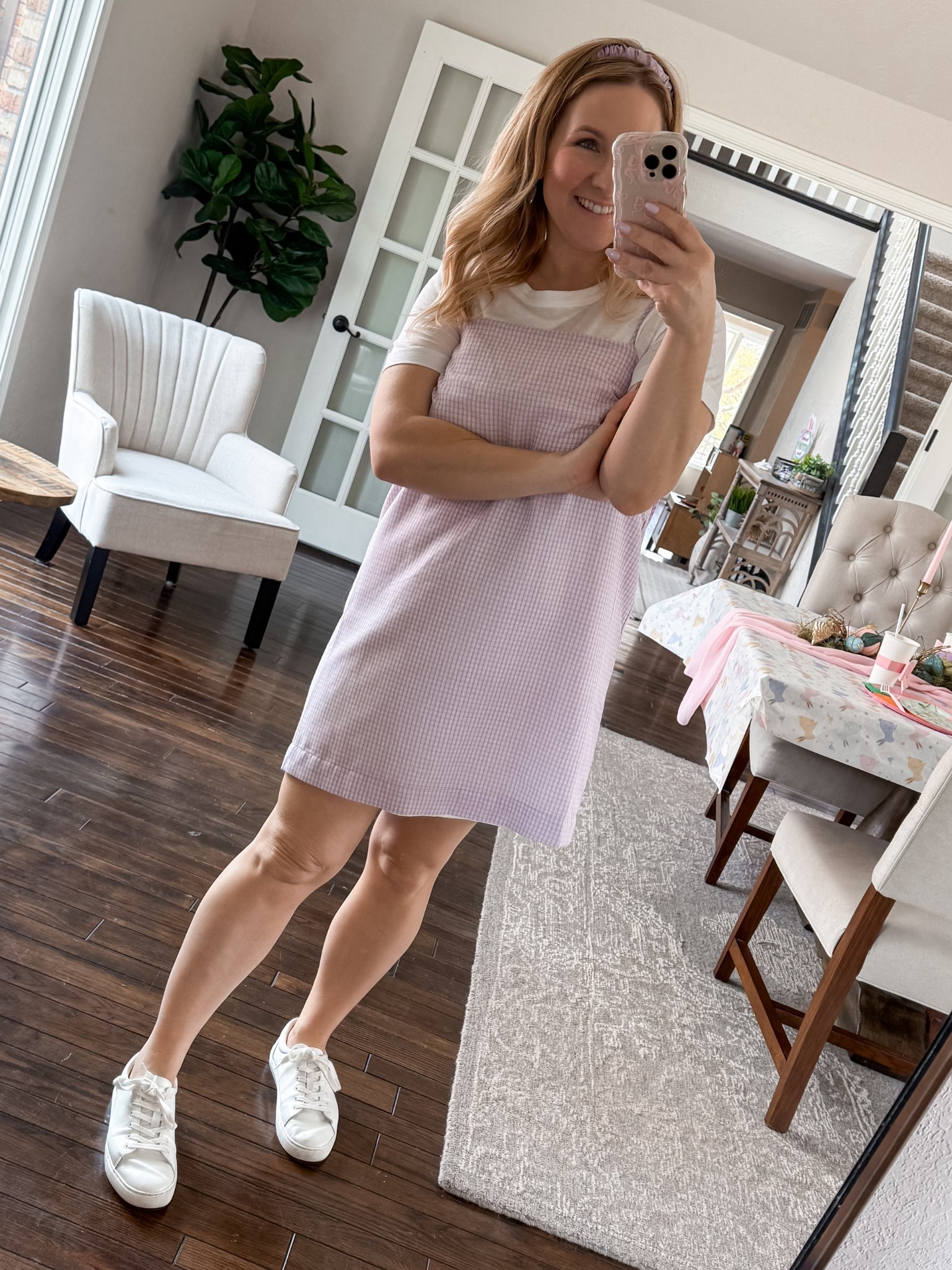 Love this summer dress. Wearing a size M

#LTKootd #LTKMidsize #LTKmomlife