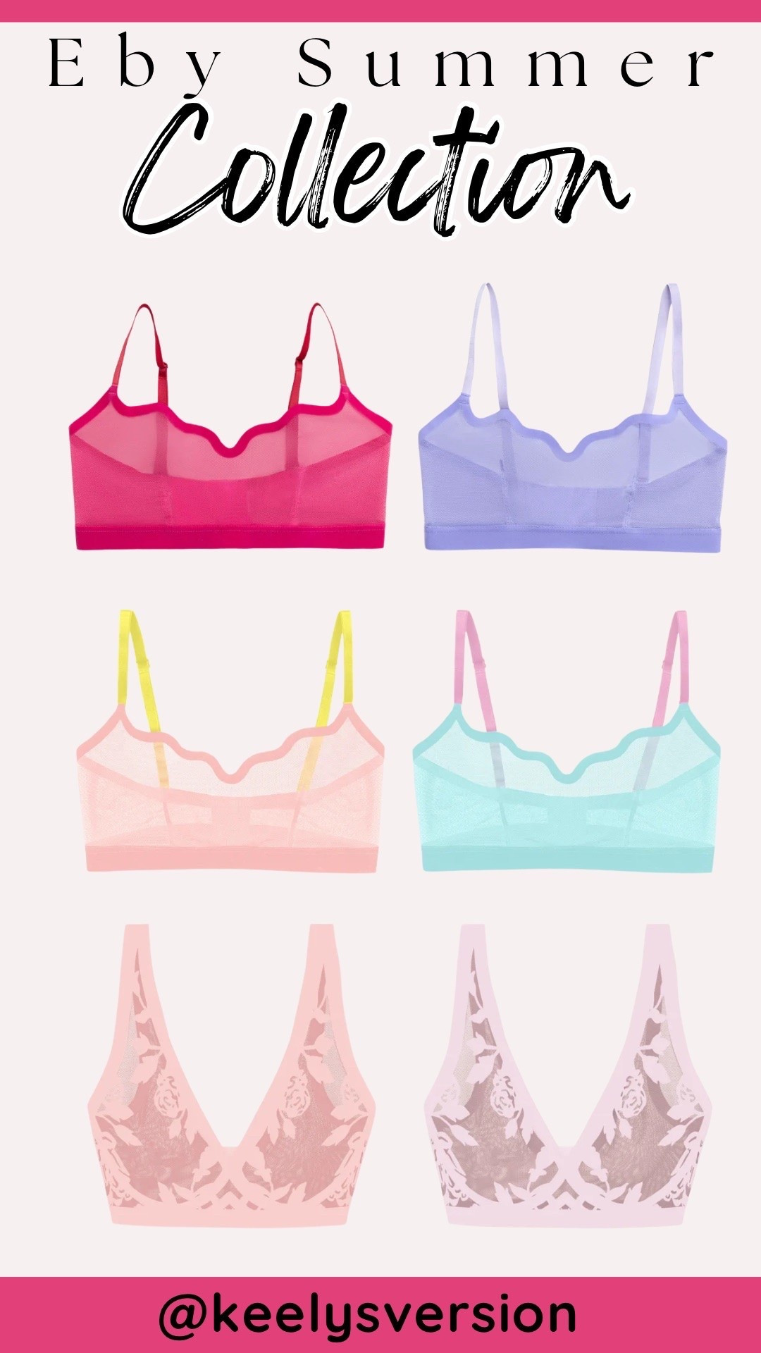 @EBY US new summer color pop collection! 🤩

#eby
