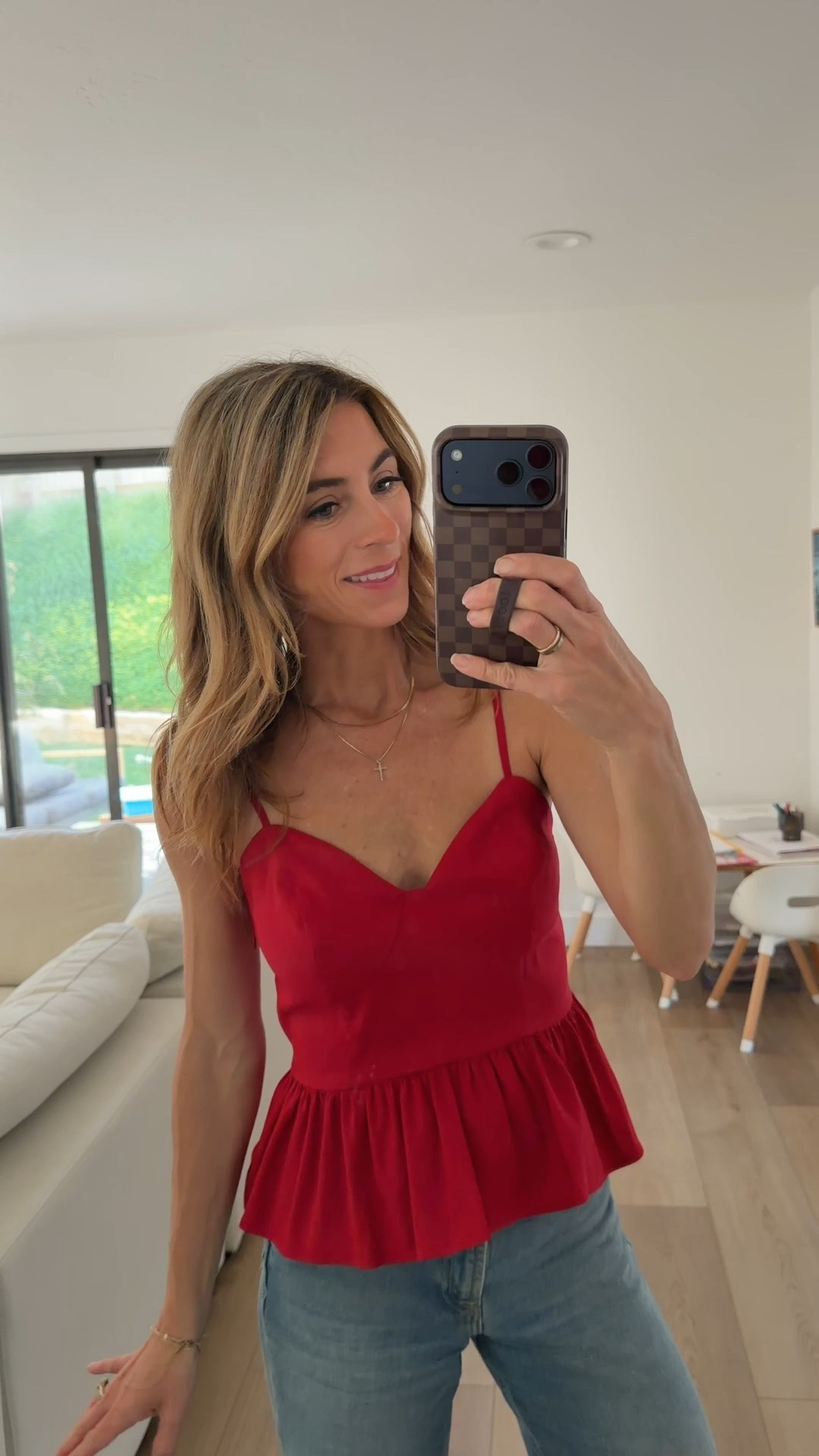 This peplum red sweetheart top is soooo cute! I wanted to wear it for my date on Valentine’s Day, but it’s too big. Maybe i just need a super padded bra. I really love it!!! So someone get this one. I’m wearing XS

#LTKValentine #LTKSeasonal #LTKootd