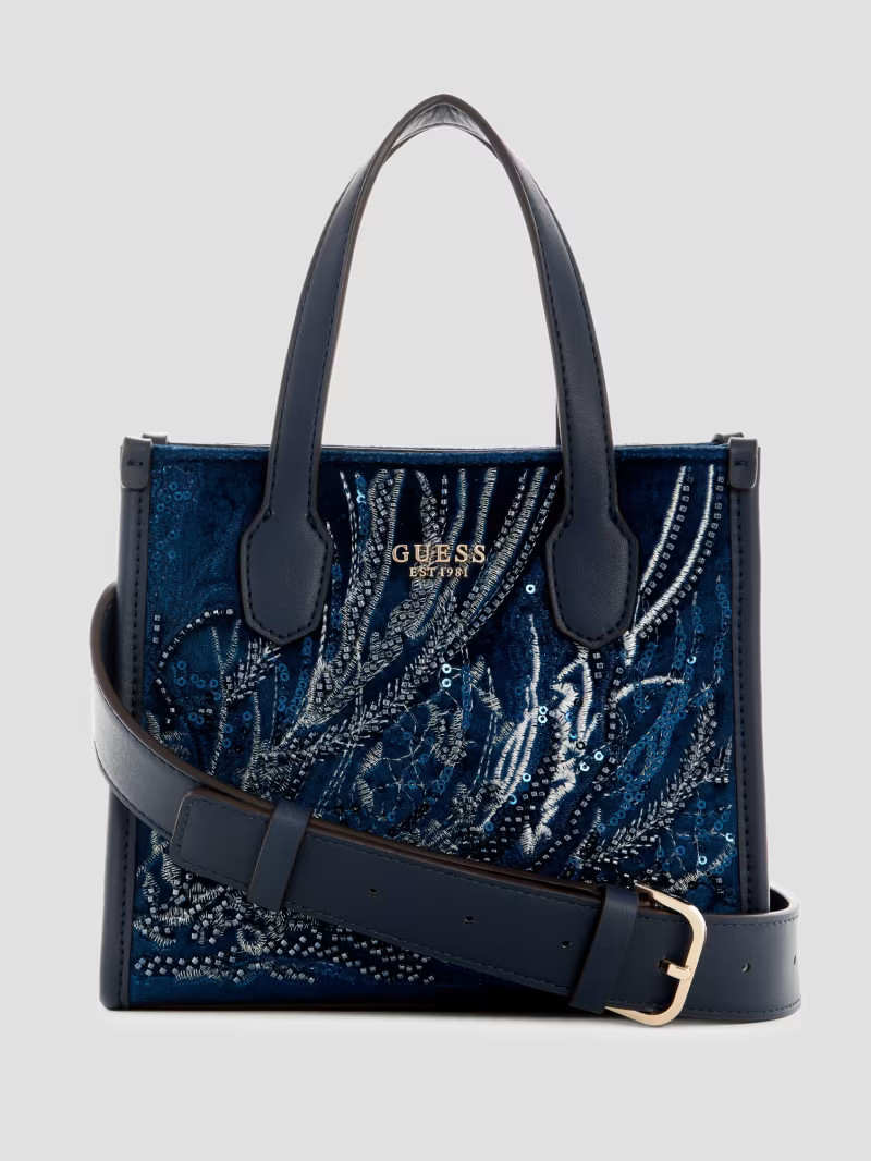 Silvana Velvet Mini Tote | Guess US | Guess (US)