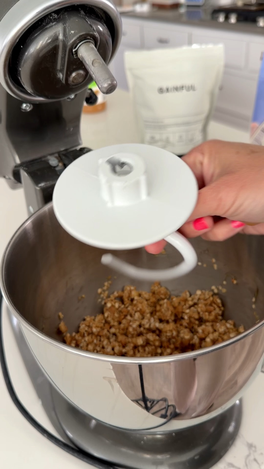 I had no idea! 🤯 when I started finding little painted slivers and my cookie dough. I threw it out right away and found a much better option! 

Comment MIXER for this waaaaay safer stainless steel mixer attachment!

#LTKmomlife #LTKfoodie