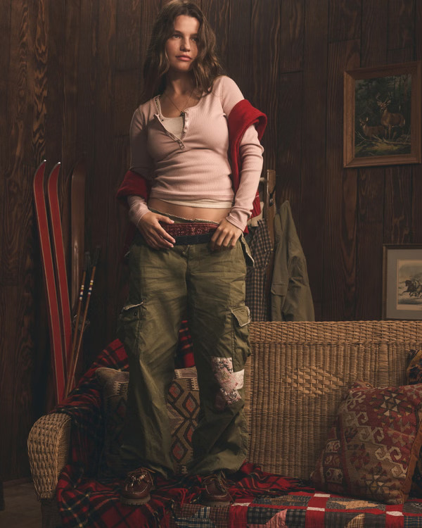 Low Rise Baggy Cargo Pant | Abercrombie & Fitch (US)