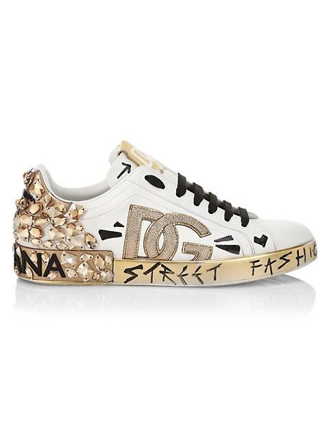 Bassa Crystal Sneakers | Saks Fifth Avenue