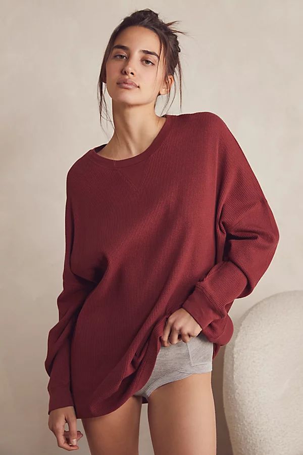 Early Night Thermal by Free People, Cowboy, S | Free People (Global - UK&FR Excluded)