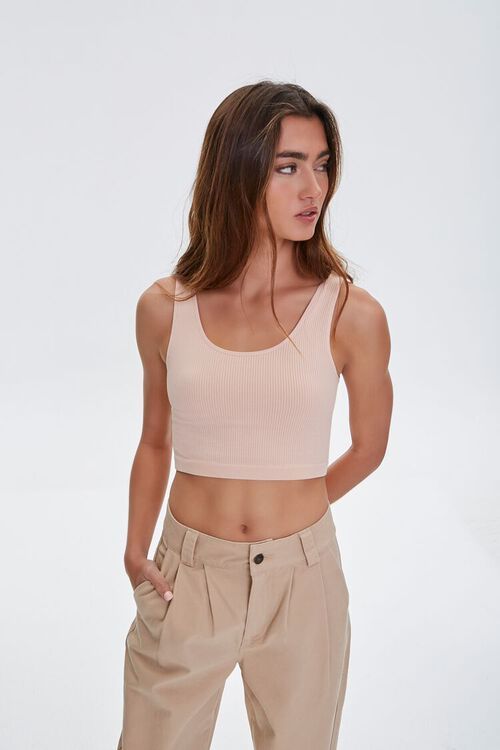 Low Impact - Seamless Ribbed Sports Bra | Forever 21 (US)