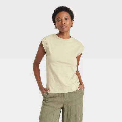 Women's Extended Short Sleeve T-Shirt - A New Day™ | Target
