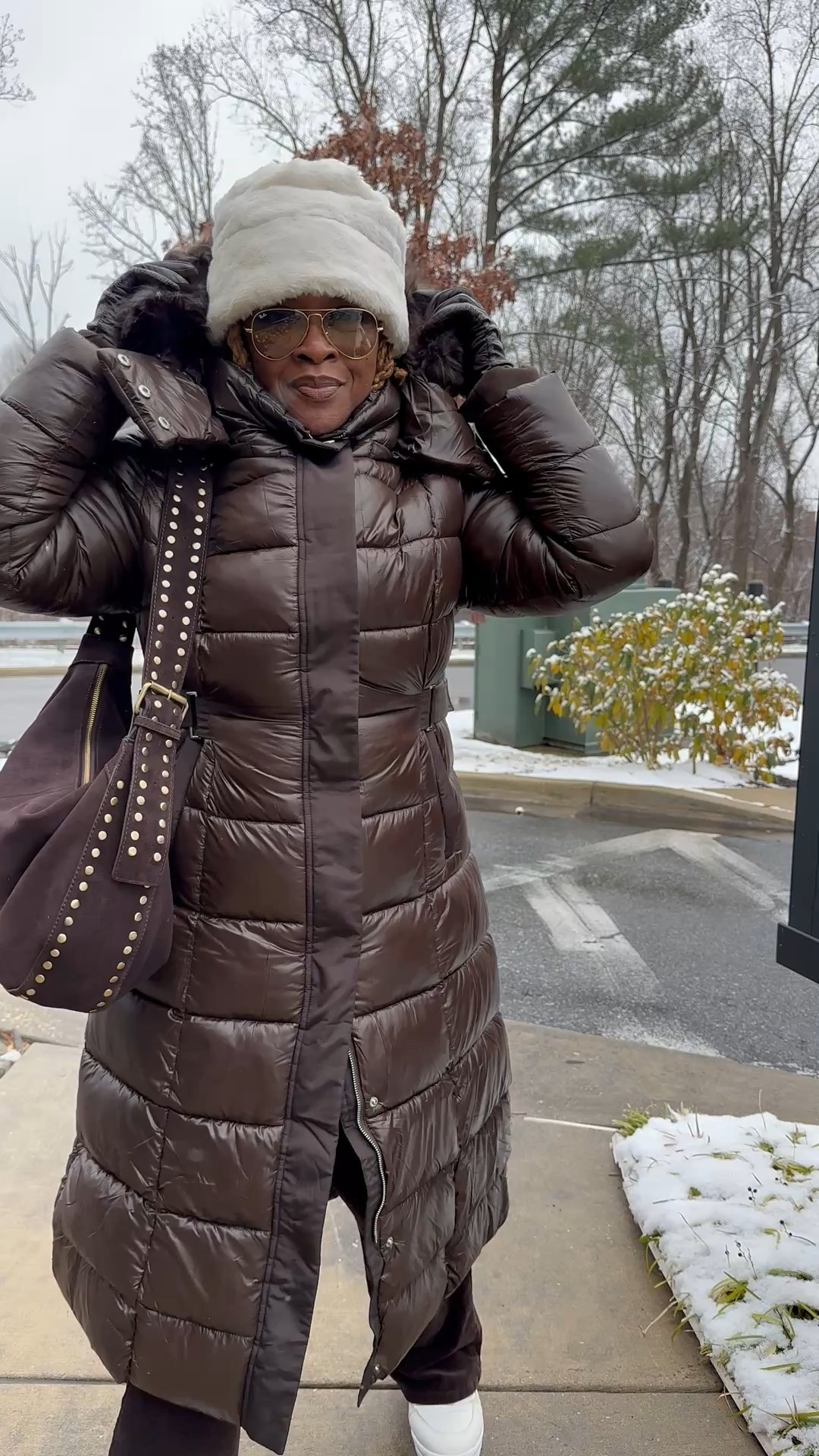 Stay warm and cozy with a brown puffer coat 

#LTKdayinmylife #LTKvlog #LTKootd