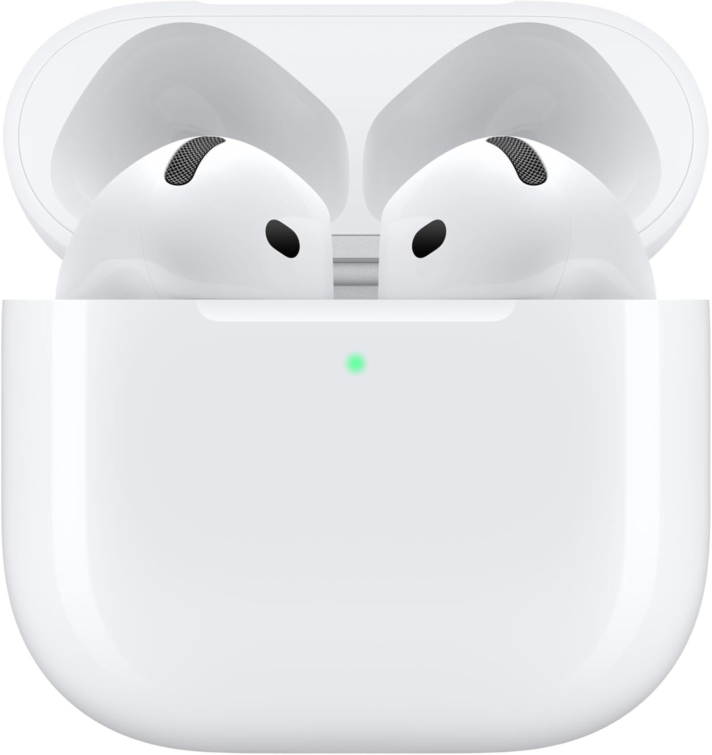 Apple AirPods 4 Wireless Earbuds, Bluetooth Headphones, Personalised Spatial Audio, Sweat and Wat... | Amazon (UK)