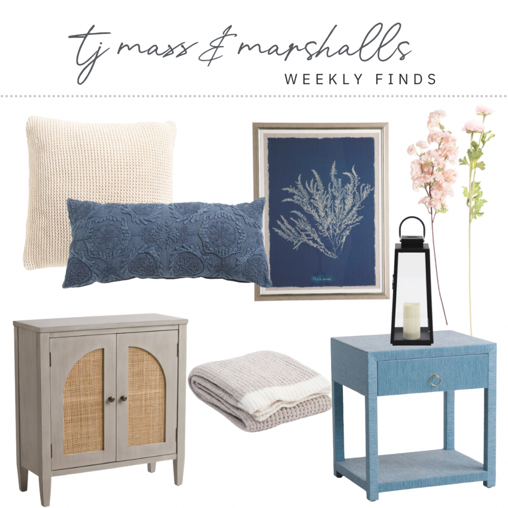 Tj Maxx and Marshall’s costal cottage farmhouse spring home decor  

#LTKSpringSale #LTKhome #LTKSeasonal