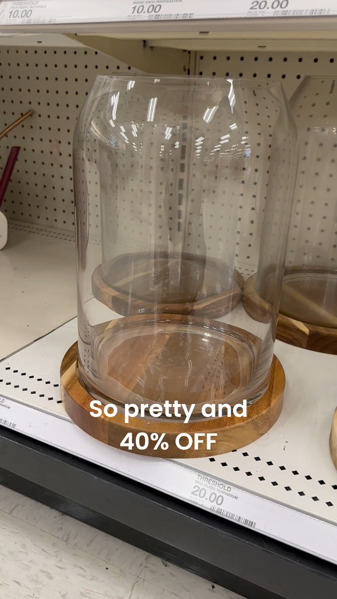 Now 40% OFF! These thick glass terrariums can also be used as candle hurricanes. Come in three sizes. 
Target
Patio 
Outdoor furniture 
Porch and patio decor


#LTKSeasonal #LTKFindsUnder50 #LTKHome